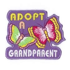 Adopt a Grandma Fun Patch