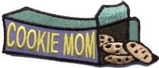 Cookie Mom (Box) Sew-On Fun Patch