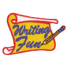 Writing Fun Sew-On Fun Patch