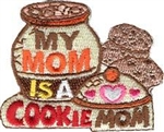 My Mom is a Cookie Mom Cookie Jar Patch