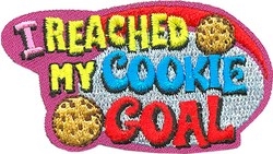 I Reached my Cookie Goal Fun Patch