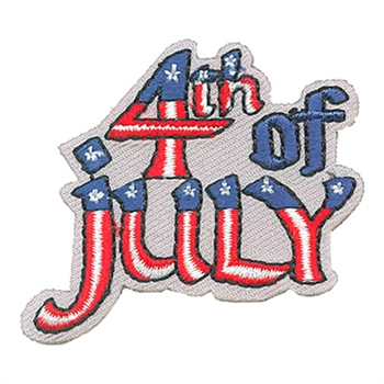 4th of July Fun Patch (Grey)