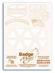 Badge Magic- Brownie Uniform Kit with Triangles
