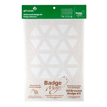 Badge Magic- Brownie Badge Kit with Triangles