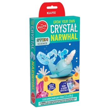 Grow Your Own Crystal Narwhal Kit