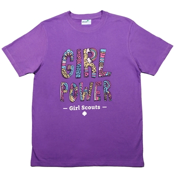 Girl Power Pop Art Purple T-Shirt