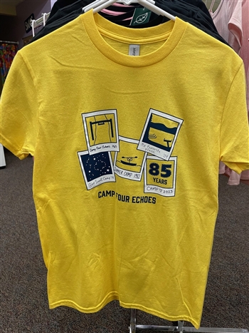 Camp Four Echoes 85th Anniversary T-Shirt (Yellow)