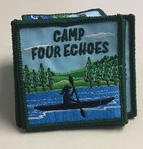 Camp Four Echoes Fun Patch - Kayak