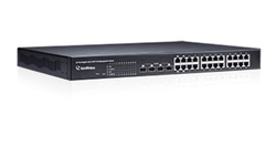 GeoVision GV-POE2411 24 Gigabit Port Managed Switch 400W 802.3at 4-port SFP Combo Uplink