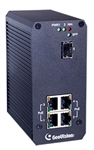 Geovision  GV-PoE0410-E 4-Port Gigabit 802.3at PoE Switch