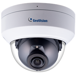 Geovision GV-TDR8805 8MP H.265 Super Low Lux WDR Pro IR Mini Fixed Rugged IP Dome