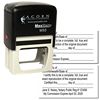 Self Inking Certified Copy Stamp