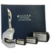 Chrome Deluxe Notary Package with Slim Stamps