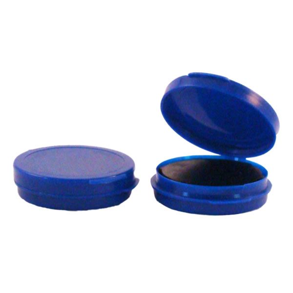  Fingerprint Pad 2 Diameter, Blue : Office Products