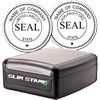 Slim Pre-Inked Corporate Seal Stamp