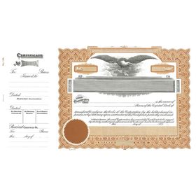 Goes 195 Capital Stock Certificate