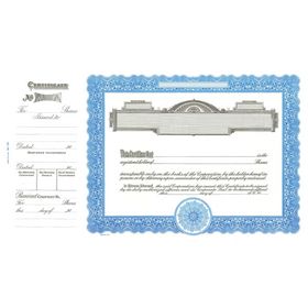 Goes 720 Stock Certificate