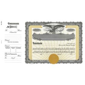 Goes 70 1/2 Stock Certificate