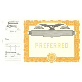 Goes 513 Preferred Stock Certificate