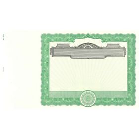 Goes 506 Blank Stock Certificate Paper