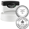 Forester MaxLight Pre Inked Rubber Stamp of Seal