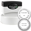 Interior Designer MaxLight Pre Inked Rubber Stamp of Seal