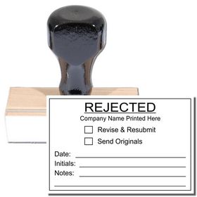 Regular Customized Rejected Stamp