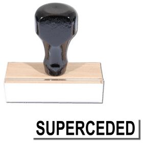 Regular Superceded Stamp