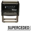 Self Inking Superceded Stamp