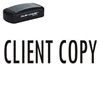 Slim Pre-Inked Client Copy Office Stamp