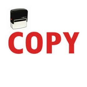 Self-Inking Copy Stamp