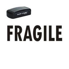 Slim Pre-Inked Fragile Stamp