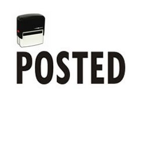 Self-Inking Posted Stamp