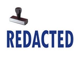 Redacted Rubber Stamp