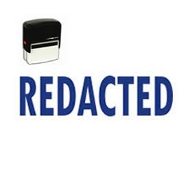 Self-Inking Redacted Legal Stamp