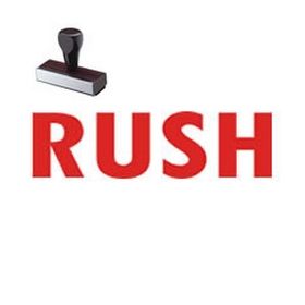Rush Rubber Stamp