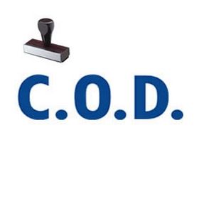 COD Rubber Stamp