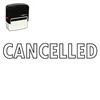 Self-Inking Outline Cancelled Stamp