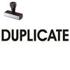 Duplicate Office Rubber Stamp