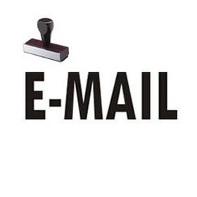 E-Mail Rubber Stamp