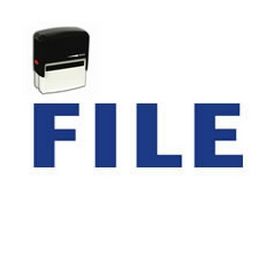 Self-Inking File Stamp