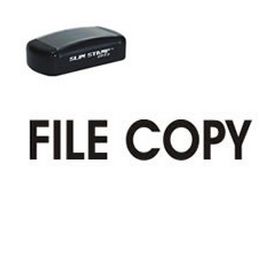 Pre-Inked File Copy Stamp