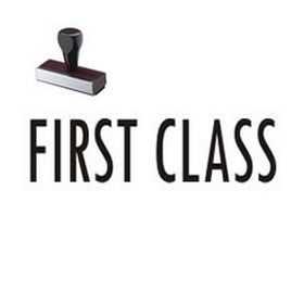 First Class Rubber Stamp