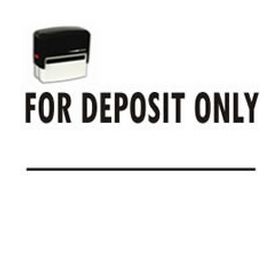 Self-Inking For Deposit Only Stamp