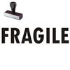 Fragile Rubber Stamp