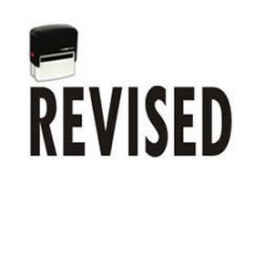 Bold Revised Self Inking Stamp