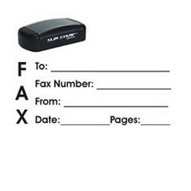 Slim Pre-Inked Fax It 1 Stamp