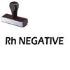 Rh Negative Rubber Stamp