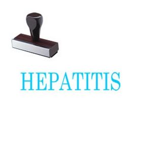Hepatitis Rubber Stamp