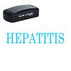 Slim Pre-Inked Hepatitis Stamp